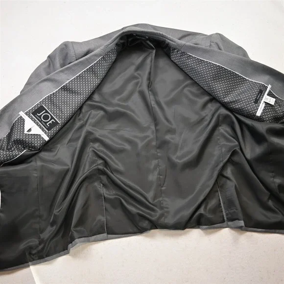 Joseph Abboud 52L Gray Mens Blazer Suit Jacket Sport Coat - Picture 6 of 12